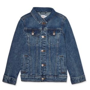 NWT Boys Wonder Nation Denim Jacket in Husky 10/12
